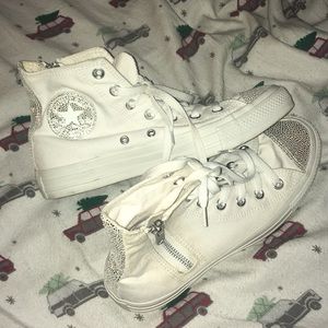 Fun White Converse